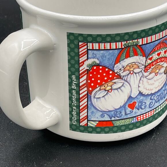 “We Love Santa Just beClaus” Debra Jordan Bryan Coffee Mug - Picture 7 of 9